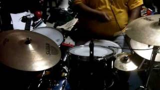 Video voorbeeld van "Donnie McClurkin - I Love To Praise Him (Drum Cover)"
