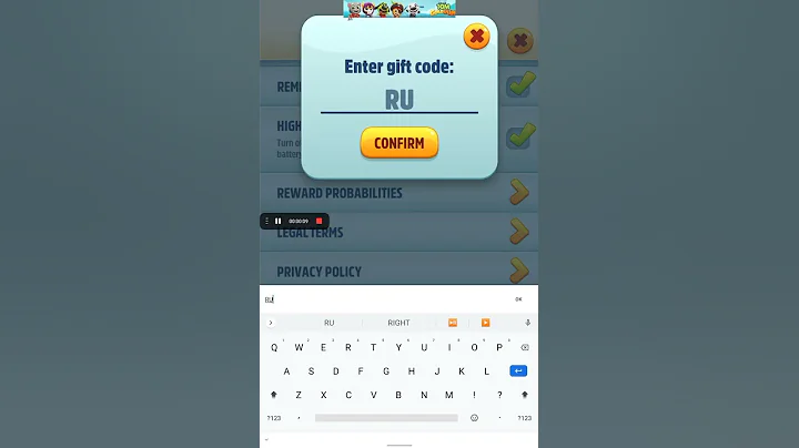 Don't forget to redeem code in talking Tom Gold Run