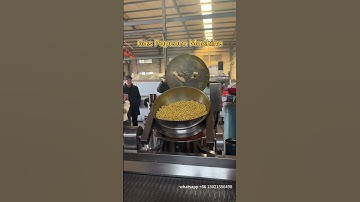 automatic gas heating popcorn machine #popcornmakingmachine#popcornmachine #popcorn