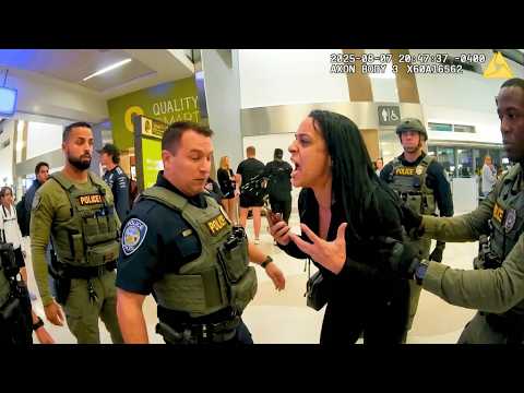 BBL HOA Karen Thinks She Owns The Airport, Until Cops Arrive