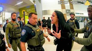 BBL HOA Karen Thinks She Owns The Airport, Until Cops Arrive