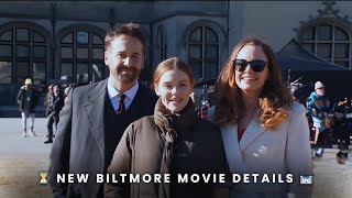 Hallmark Biltmore Christmas Sequel Filming BTS in Asheville 2026