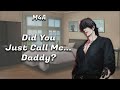 Accidentally calling your boyfriend daddy soft dom m4a asmr roleplay