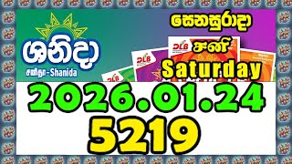 Shanida 5219 2026.01.24 Today Dlb Lottery Result ශනද ලතරය පරතඵල