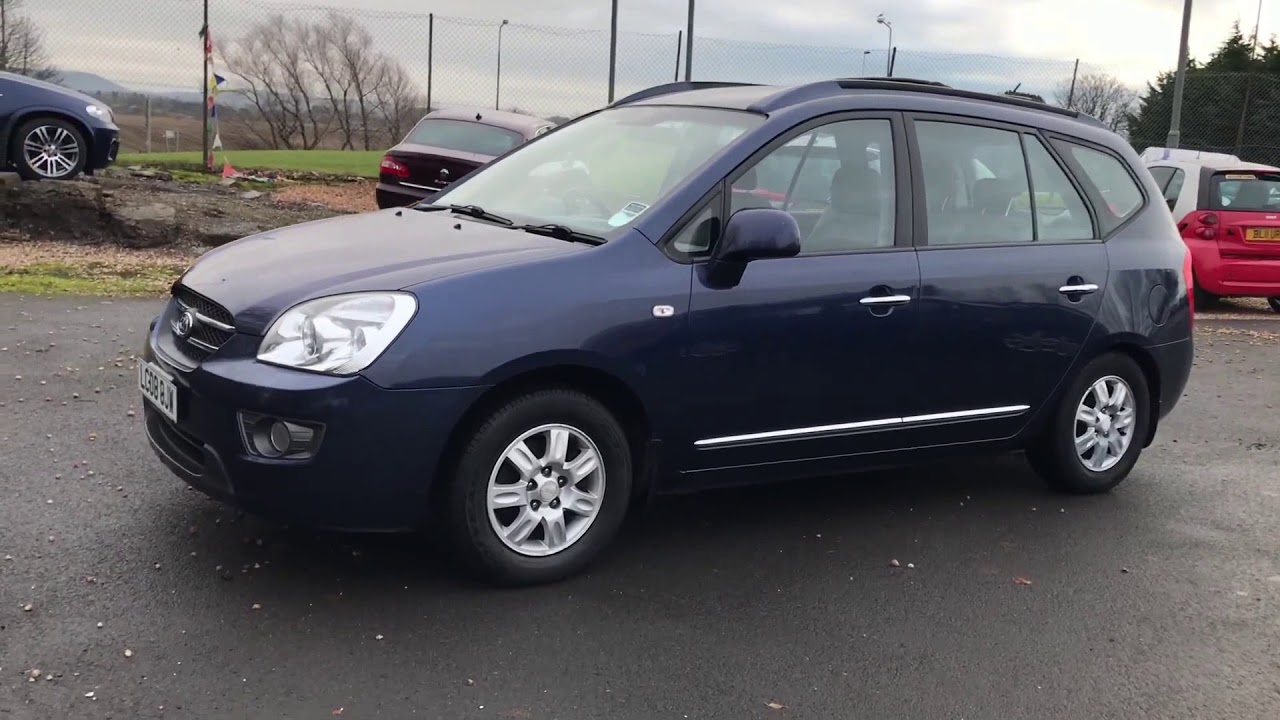 2008 08 Kia Carens 2.0 GS CRDI YouTube