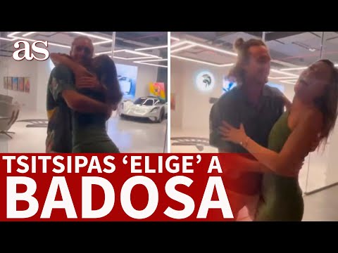 BADOSA y TSITSIPAS, VDEO CARIOSO que CONFIRMA su RELACIN | CONCESIONARIO COCHES LUJO DUBAI | AS