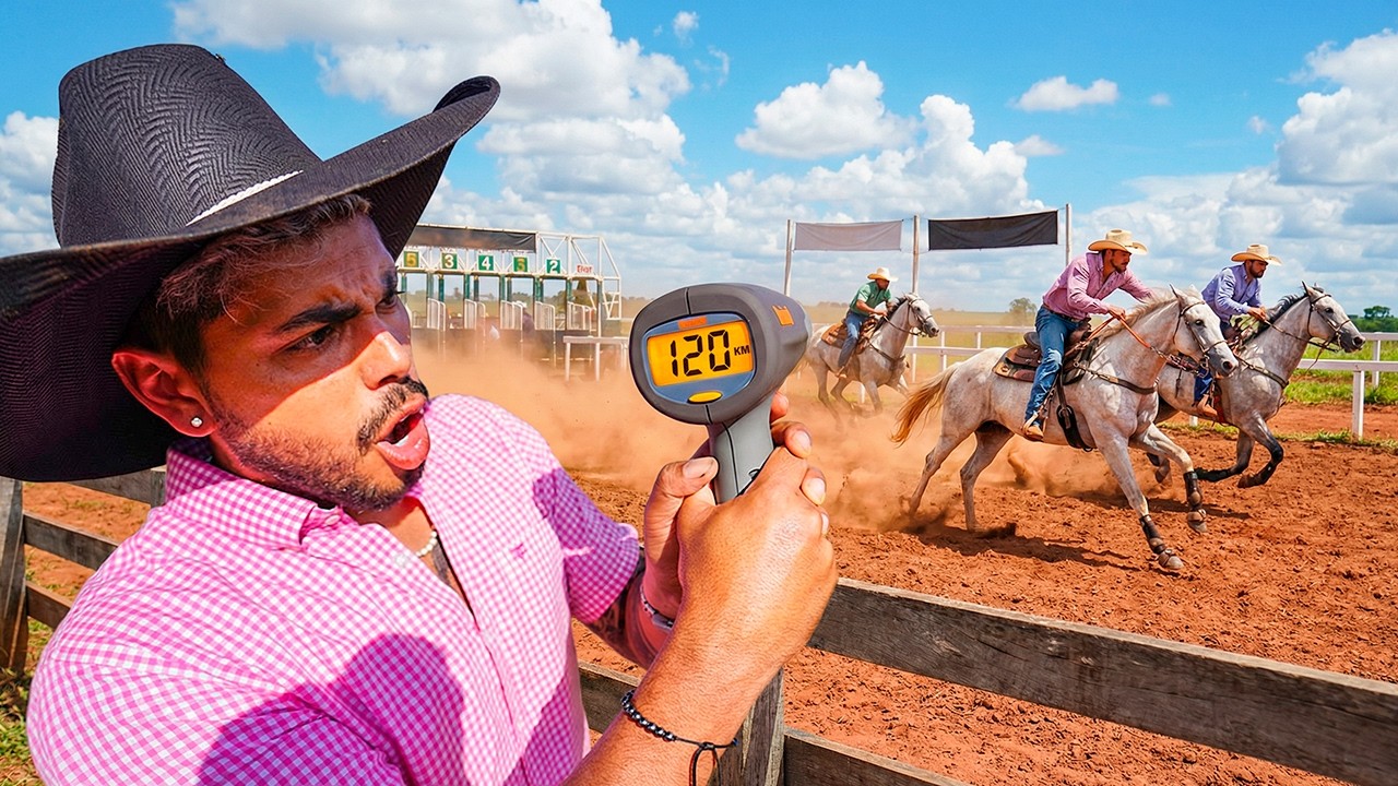 QUEM TEM O CAVALO MAIS RAPIDO DA FAZENDA