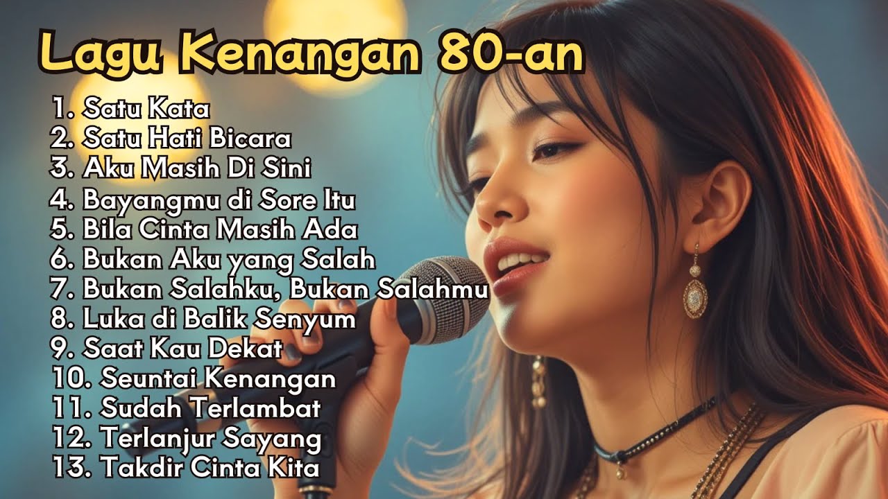 Lagu Nostalgia 80an | Koleksi Lagu Lawas Melankolis yang Selalu Dirindukan