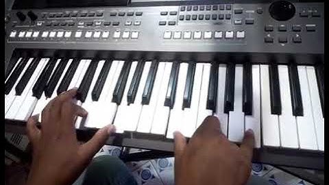 piano sebene learn how to play seben rythim in key G major