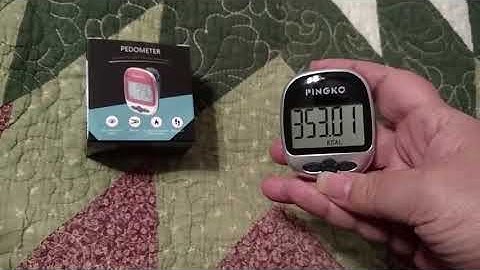 PINGKO Multi-function Pedometer