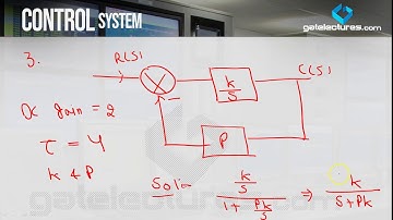 19 Problems on First Order & Second Order System Part 3 - Control System