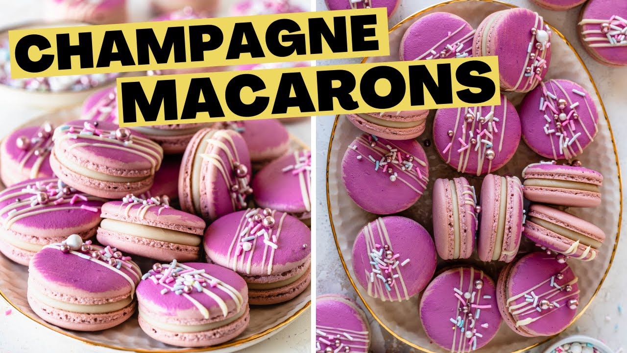Champagne Macarons