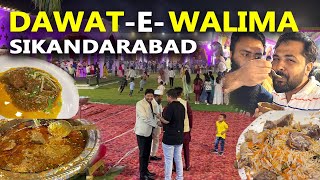 SIKANDRABAD WEDDING FOOD | MUSLIM SHADI KA KHANA | SIKANDRABAD KA MUSLIM DAWAT-E-WALIMA EXOTIC FOOD