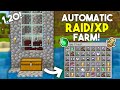 Easiest AFK Raid XP Farm Minecraft Bedrock 1.20!