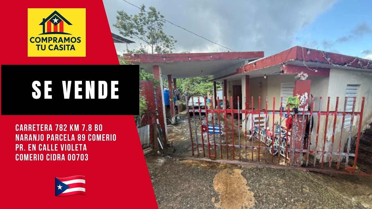 Visitamos una casita en la Comunidad de Carretera 782 Km 7.8 Bo Naranjo Parcela 89 Comerio, P.R