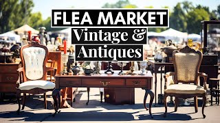 Vintage &amp; Antique Flea Market || Treasure Hunt SUCCESS!!! || YouTube video