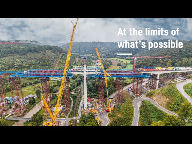 At the limits of what’s possible – LR 1700-1.0 and LTM 1650-8.1 in tandem lift mode │ Liebherr