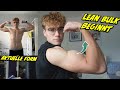 Es geht endlich los! Lean Bulk + Formupdate | Muskelaufbau #1