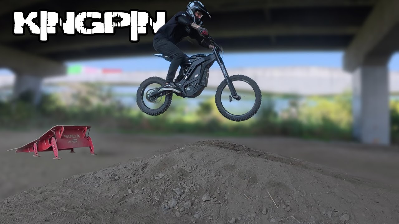 Building a SECRET EBIKE JUMP PARK