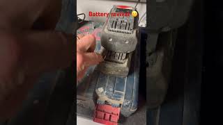 Bosch drill battery won’t charge, revival (fix)