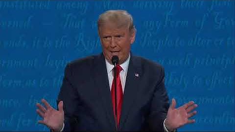 VIRAL MOMENT: Trump and Biden argue over... windmills? | PRESIDENTIAL DEBATE