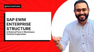SAP EWM Enterprise Structure Explained 🔥 | Complete Warehouse Process (Inbound to Outbound)