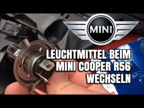 Video: Wie wechselt man eine Standlichtbirne bei einem Mini Cooper?