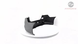 Rear Bumper Cover for 2016-2018 Nissan Sentra S SL SV 850223YU0J NI1100312