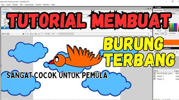 Tutorial Cara Membuat Animasi Burung terbang di MACROMEDIA FLASH 8