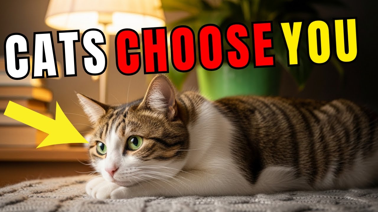 WHY CATS CHOOSE CERTAIN PEOPLE