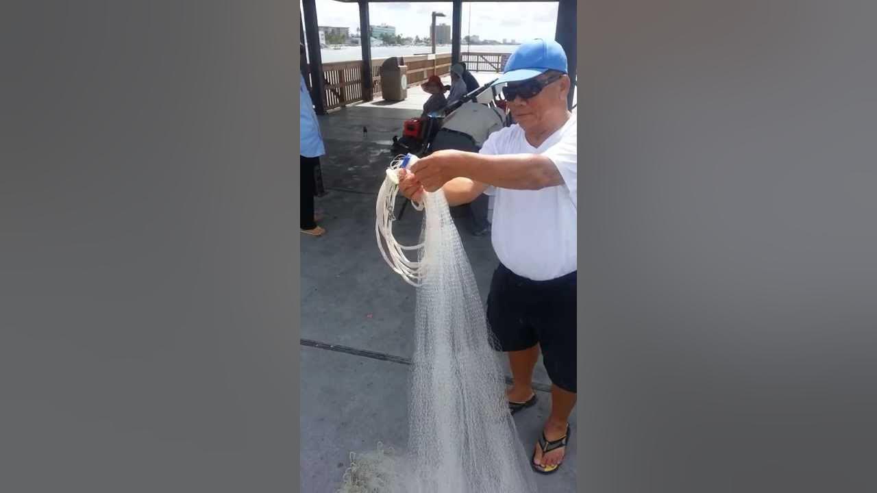 The Very Best Way To Throw A Cast Net YouTube