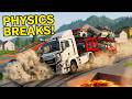 BeamNG Physics Gone WRONG | Wildest Vehicle Crashes Compilation