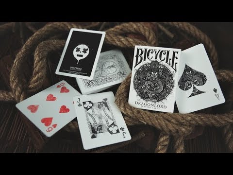 Deck Bicycle Guardians Playing Cards by Theory11 Black Magic Cardistry