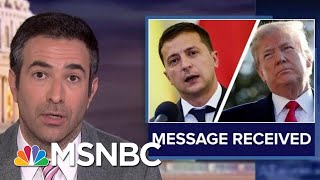 Top Diplomat Rips Trump Ukraine 'Scam' As Damning Texts Emerge | The Beat With Ari Melber | MSNBC