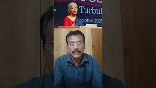 Kautilya economic conclave(KEC 2025). Union finance minister Nirmala Sitaraman.
