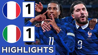 🔵France vs Italy (1-1) Extended HIGHLIGHTS | UEFA Nations League Update