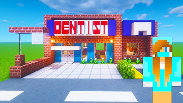 Minecraft Tutorial: How To Make A Dentist Office "2020 City Build Tutorial"