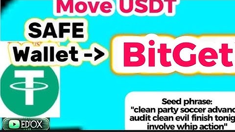 How to Transfer USDT from Safe Wallet to BitGet Using a Recovery Phrase