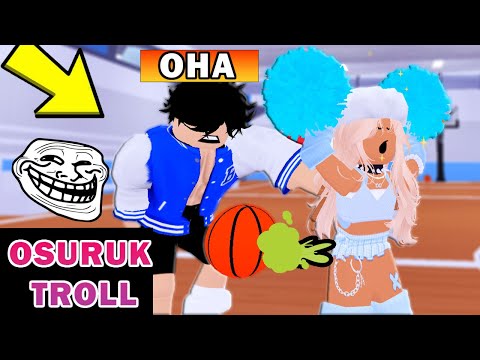 💨SLENDER ÇOCUĞU OSURUKLA TROLLEDİM💨😁💋(Roblox Bayside HighSchool)