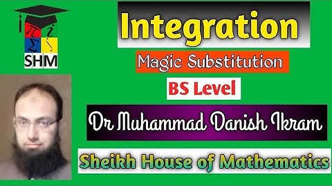 Magic Substitution Integration Ex. 4.6 (13-24) calculus with analytic geometry
