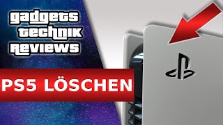 PS5 LÖSCHEN & SICHER VERKAUFEN 🆗 Reset & zurücksetzen der PS5 vor Verkauf