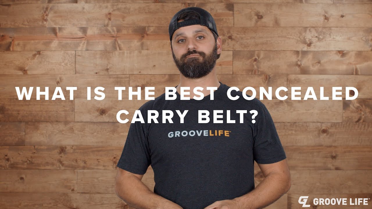 The Best Belt for Concealed Carry The Groove Belt™ FAQs YouTube