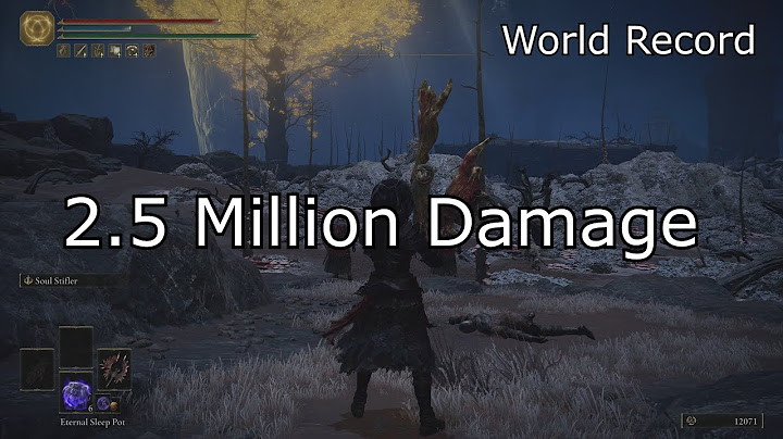 2,538,471 Highest Damage - World Record - Shadow of the Erdtree DLC One Shot Build - ELDEN RING