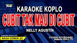 NELLY AGUSTIN - CUBIT TAK MAU DI CUBIT [KARAOKE KOPLO ] NADA WANITA