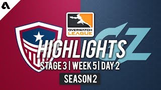 Washington Justice vs. Guangzhou Charge | Overwatch League S2 Highlights - Stage 3 Week 5 Day 2