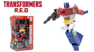 Transformers R.E.D G1 Optimus Prime figuur review