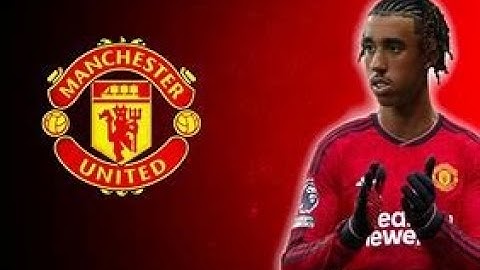 Leny Yoro Man Utd DEBUT vs Rangers 2024/25 🔴⚫