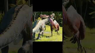 MAJUNGASAURUS VS IRRITATOR #jwe3 #dinosaurbattle #irritator #majungasaurus