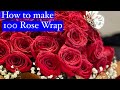 100 Roses Wrapped