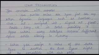 TYPE CONVERSION IN JAVA WITH EXAMPLES | DEV DOMAIN
